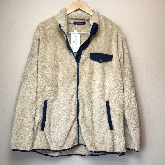Merokeety | Fleece Full Zip Fleece Sweater - Picture 1 of 11